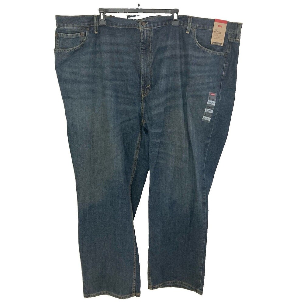 Men's Levi's 559 Relaxed Straight Jeans Sandy Wash Blue Size 56x32
